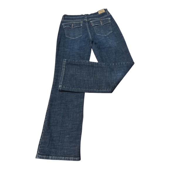Levi’s Bootcut 512 Slimming Blue Jeans - Picture 3 of 8